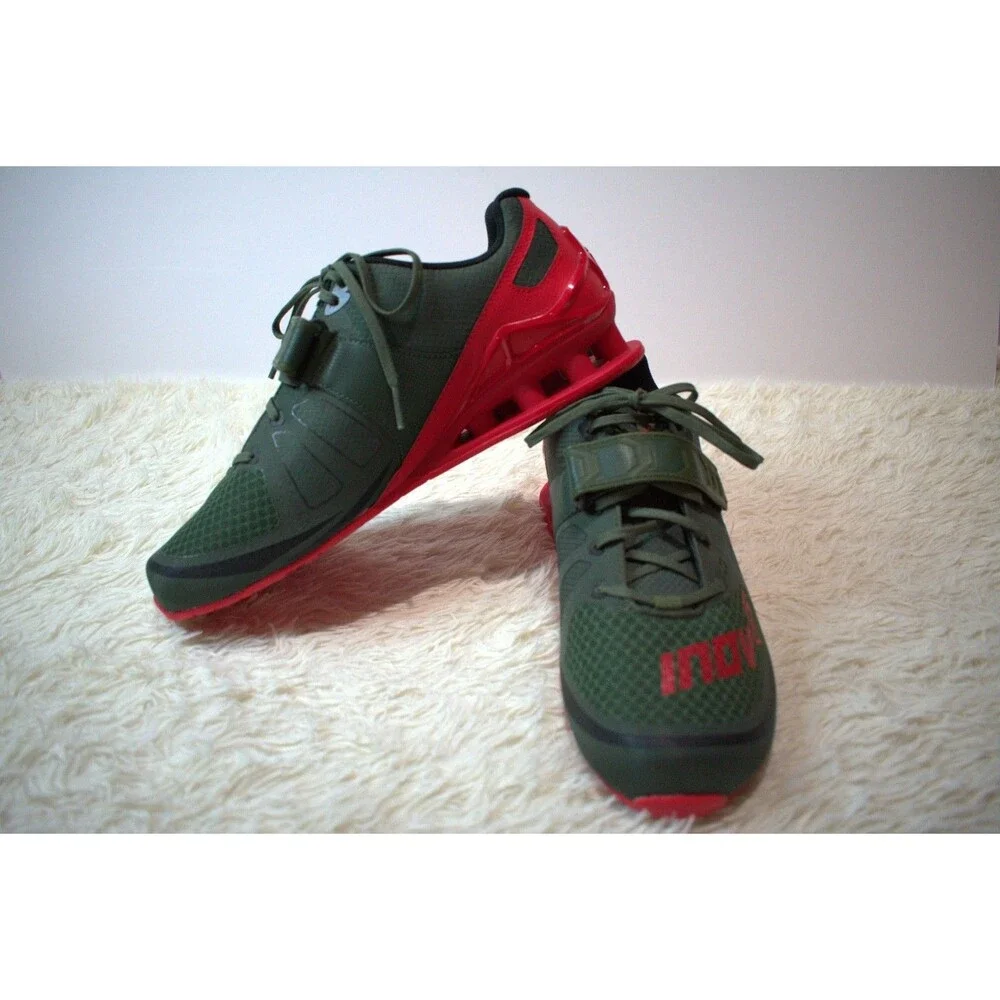 Inov-8 FastLift 325 Training Sneakers 000722‑GR‑RD‑01 Men's Size 9.5/Women's 11